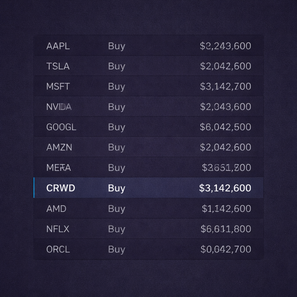 Open market purchases isolated